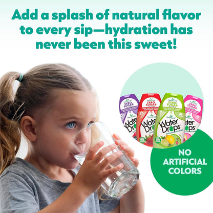 SweetLeaf Liquid Water Drops – Zero Calorie Flavor Boost for Hydration Self-Care and Healthy Lifestyle Goals, Strawberry Kiwi, 2 Pack