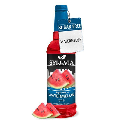 Syruvia Sugar Free Lavender Coffee Syrup – Display-Worthy 25.4 fl oz Bottle for Modern Home Beverage Bars and Apartment Aesthetics