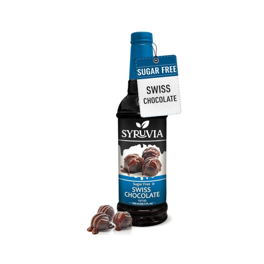 Syruvia Sugar Free Lavender Coffee Syrup – Display-Worthy 25.4 fl oz Bottle for Modern Home Beverage Bars and Apartment Aesthetics