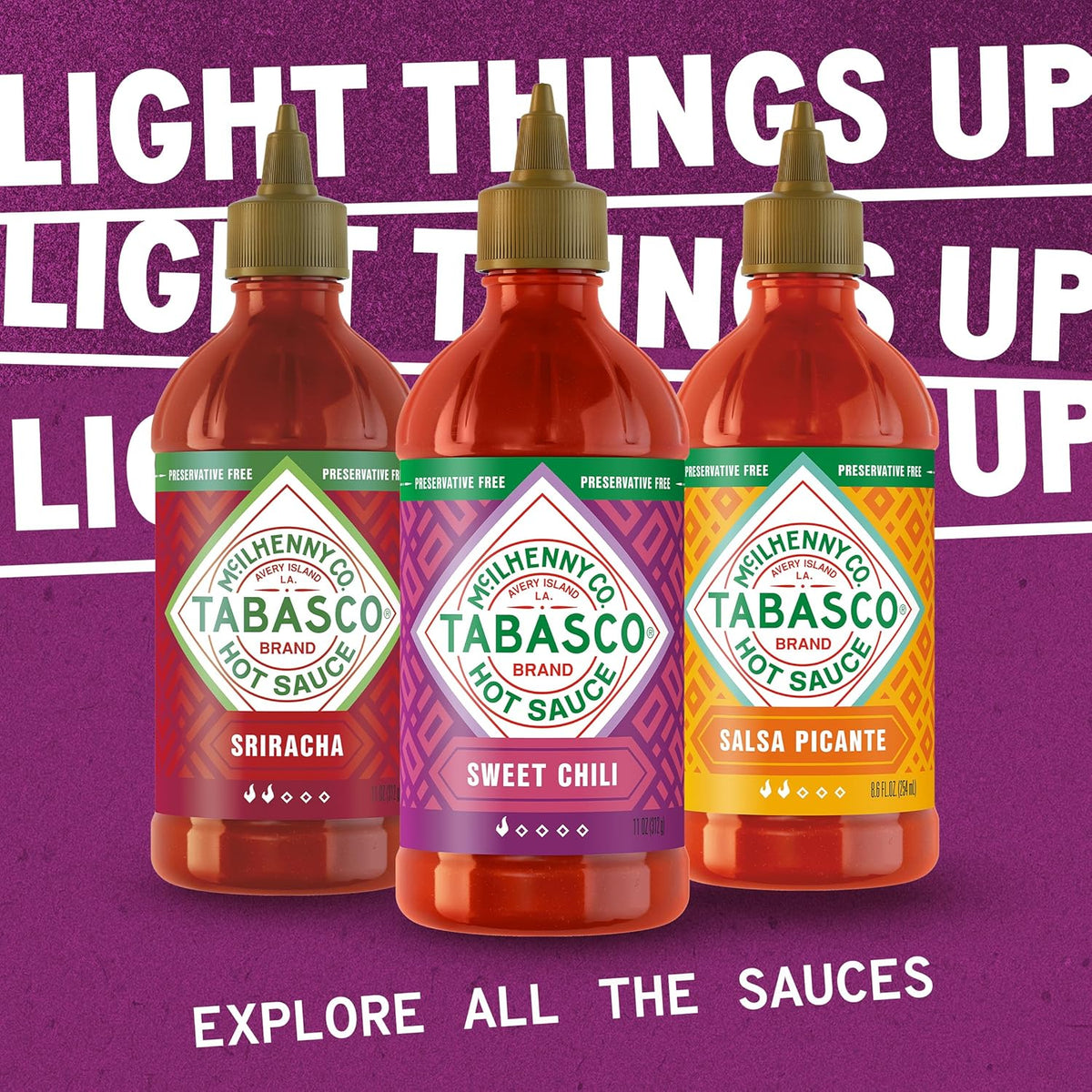 TABASCO Sweet Chili Sauce – Weeknight Family Meal Upgrade with Allergy-Conscious Ingredients, 11 Fl Oz