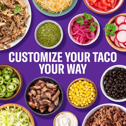 Taco Bell Crunchy & Soft Taco Cravings Kit as a Housewarming Gift, Ready-Made Taco Kit for New Apartment Dwellers