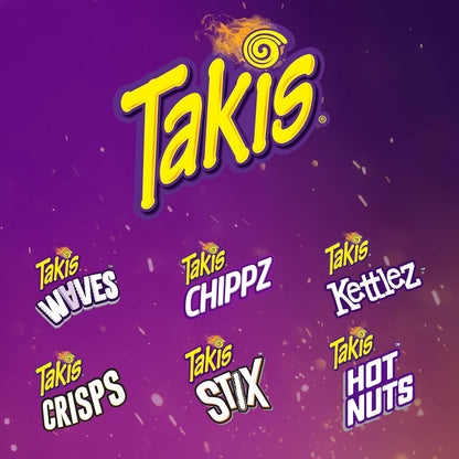 Takis Mini Rolled Tortilla Chips – Holiday Hostess Gift and Housewarming Snack Basket, Spicy Variety Pack