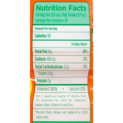 Tang Orange Drink Mix Canister – Fast-Prepare Citrus Beverage for Home Office and College Dorms