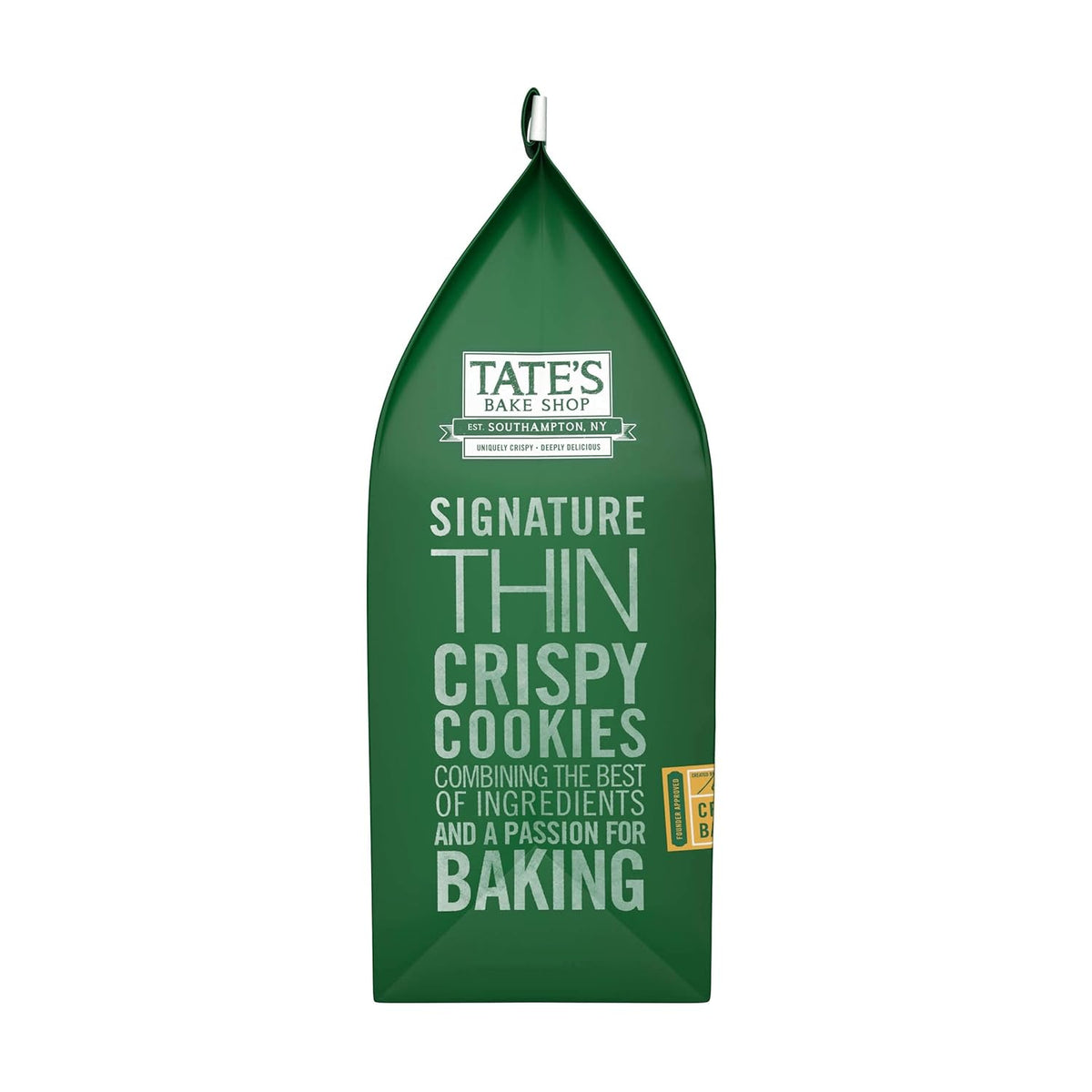 Tate's Bake Shop Gluten-Free Lemon Cookies, 7 oz – Guilt-Free Pantry Snack, Balanced Flavor Without Sugar Overload