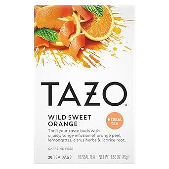 TAZO Passion Herbal Tea – Pregnancy Safe Kosher Herbal Cup for Nursery and Playroom Sharing