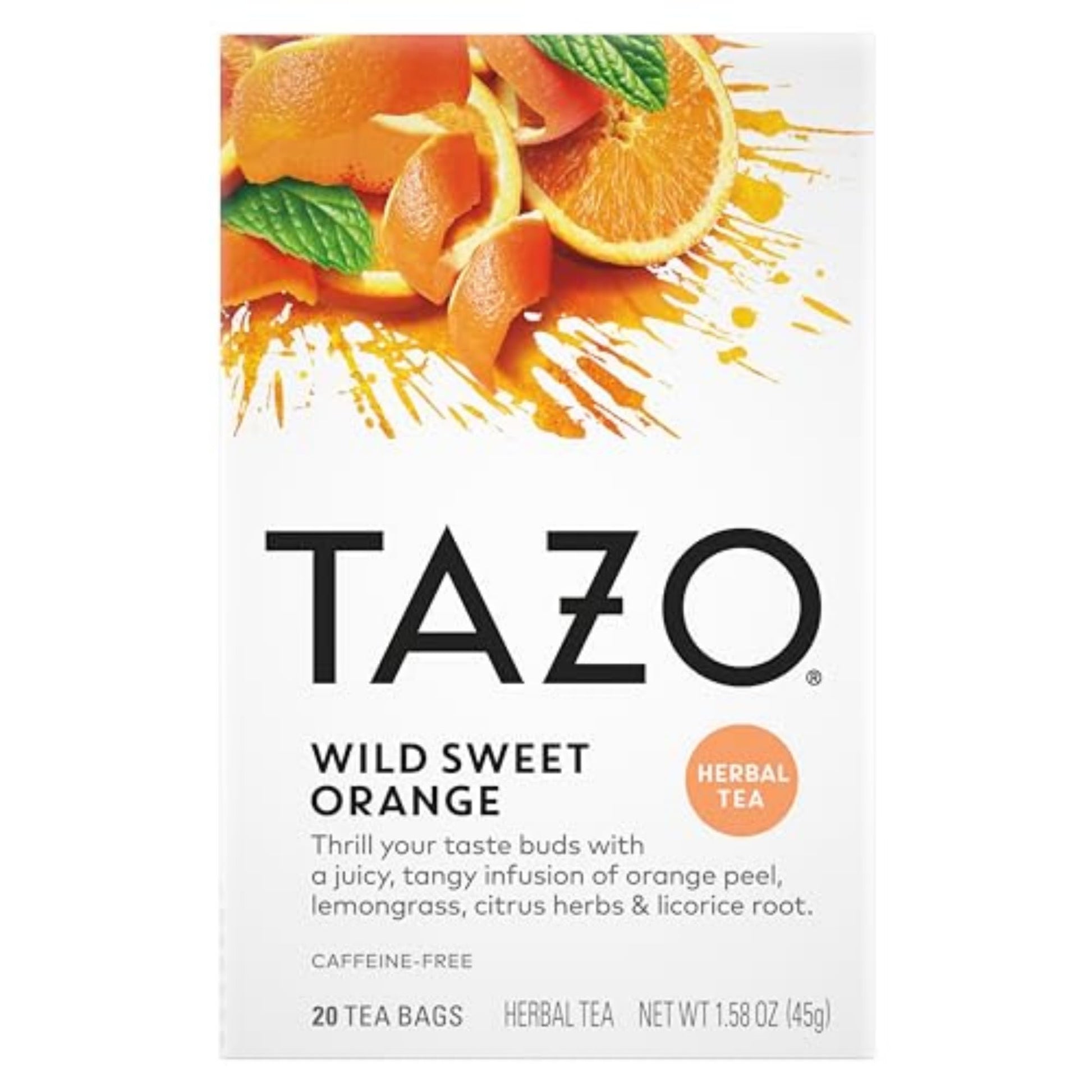 TAZO Passion Herbal Tea – Pregnancy Safe Kosher Herbal Cup for Nursery and Playroom Sharing