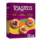 Toasteds Cracker Collection – Wholesome Pantry Snack with No High Fructose Corn Syrup, 12oz