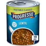 Progresso Lentil Soup – Two-Serving Can for Easy Family Lunches, Heats in Minutes