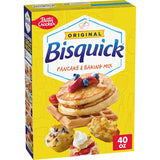 Betty Crocker Bisquick Pancake Mix – Portable Baking Mix for Outdoor Griddle Cooking on the Road