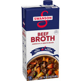 Swanson Beef Broth 32 oz Carton – Streamlined Pantry Staple for Less-is-More Meal Prep