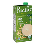 Pacific Foods Organic Oat Milk – Organic Non-GMO Milk Alternative for School Lunches and Family Pancake Breakfasts