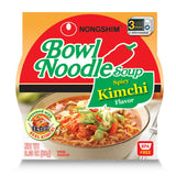 Nongshim Ramen Noodles, Portable Travel Lunch Instant Bowl, Microwavable Korean Hot & Spicy Ramen on the Go