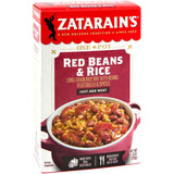 Zatarain's Red Beans & Rice Mix, 8 oz — Just-Add-Water Base for Tailgate Grilling