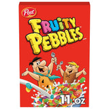 Post Fruity Pebbles Cereal – Bulk 3 Pack Gluten Free Cereal for Stocking the Pantry