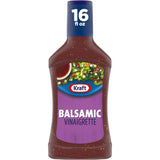 Kraft Lite Raspberry Vinaigrette – Diet-Friendly Multi-Use Dressing, Marinade, and Veggie Dip for Home Kitchens, 16 fl oz