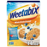 Weetabix Whole Grain Cereal – Fast Prep Cereal for Busy Commute Schedules, 14 oz Box