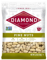 Diamond of California Pine Nuts – Travel-Friendly Ingredient for Open-Air Pasta Nights and Grilling, 2.25 oz