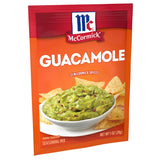 McCormick Guacamole Seasoning Mix for On-the-Go Potluck Contributions, Travel-Friendly 1 oz