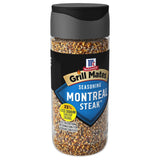 McCormick Grill Mates 25% Less Sodium Montreal Steak Seasoning for Portable Pantry and Camp Cooking, Durable Seasoning for On-the-Go Flavor