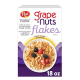 Grape-Nuts Original Breakfast Cereal – High-Fiber Study Snack for the Student Desk, Crunchy Brain Fuel Between Sessions