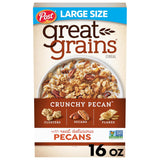 Great Grains Crunchy Pecans Cereal – Wholesome Crunchy Cereal for Family Morning Routines