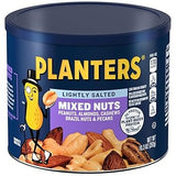 PLANTERS Mixed Nuts Unsalted – Sodium-Friendly Snack for Yoga Night and Wind-Down Reflection, Resealable 10.3 oz