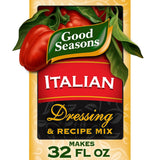 Good Seasons Italian Herb Seasoning – Clutter-Free Dry Mix Packets for Organized Small-Space Cooking, 4 ct Box