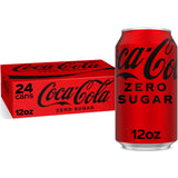 Coca-Cola Coke Zero Sugar Diet Soda Variety Pack – Father's Day Gift for Dads Who Love Classic Cola Without the Sugar