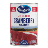 Ocean Spray Jellied Cranberry Sauce – Mindful Ingredient Side for Clean Eating Pantry, 14 Oz Can