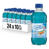 Hawaiian Punch Fruit Juicy Red Bottles 24 Pack – Portion Controlled Beverage for Balanced Lunchbox Meal Prep