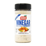 Badia Vinegar & Sea Salt 6 oz – Clean-Label Pantry Staple for Clutter-Free Countertops and Streamlined Cooking
