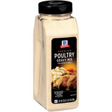 McCormick Premium Poultry Gravy Mix, 20 oz – Microwave-Ready Gravy Mix for One-Pot Productivity