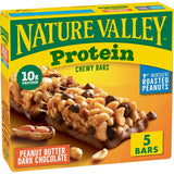 Nature Valley Protein Chewy Bars – Hiking and Backpacking Trail Snack with 10g Protein, 15 Count Salted Caramel Nut