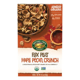 Nature's Path Organic Flax Plus Maple Pecan Crunch Cereal – Sweetened with Real Maple Syrup Snack for Picky Eaters