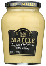 Maille Originale Dijon Mustard 13.4 oz – Gourmet Stocking Stuffer and Entertaining Gift for Cheese Board Hosts