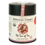 The Tao of Tea, Hibiscus Ginger Tea, Loose Leaf – Caffeine-Free Cup for Meditation Nook and Yoga Practice, 3 oz Tin