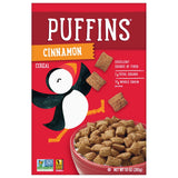 Barbara's Bakery Puffins Cinnamon Cereal – Low-Sugar Breakfast Squares for Picky Eaters