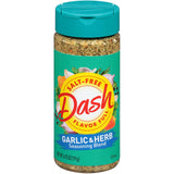 Mrs. Dash Salt-Free 6.75 oz Shaker, Outdoor Kitchen Companion for Burgers, Ribs, and Grilled Fish
