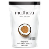 MADHAVA Organic Coconut Sugar – Clean Eating Sweetener for Wind Down Tea Rituals and Baking