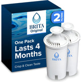 Brita Elite Pitcher Filter Cartridges – Filtered Water for Brewing Coffee, Tea, and Iced Drinks in the Office Break Room