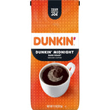 Dunkin' Ground Coffee Dark Roast – Aromatic Wellness Pause for Mindful Morning Moments, 11 oz