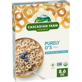 Cascadian Farm Organic Purely O's Cereal – Fast Morning Fuel for Home Office Focus