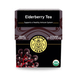Buddha Teas Organic Elderberry Tea – Soothing Caffeine-Free Companion for Home Office Wellness Breaks