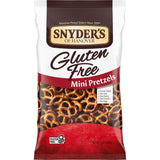 Snyder's of Hanover Gluten Free Mini Pretzels – Snackable Mini Pretzels for Road Trips and Day Hikes