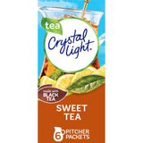 Crystal Light Sweet Tea On The Go Sticks – Portable Desk Drink for Long Meetings and Shifts