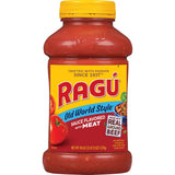 Ragu Old World Style Meat Sauce – 45 oz Family Jar for Quick Weeknight Dinners with the Kids