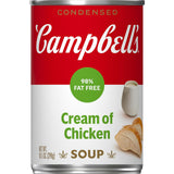 Campbell's Condensed Heart Healthy Cream of Chicken Soup, 22.6 oz Large Can for Pasta Bakes and Gravy