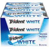 Trident White Chewing Gum – After-School Snack Drawer Pick for Active Kids, Bulk Variety Pack