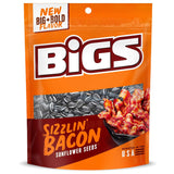 BIGS Sizzlin' Bacon Sunflower Seeds — Smoky Savory Snack for Meditation Breaks, Keto Friendly 5.35 oz