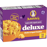 Annie's Homegrown Creamy Deluxe Shells & Real Aged Cheddar – Hostess and Housewarming Gift Box of Organic Comfort Food, 11 oz